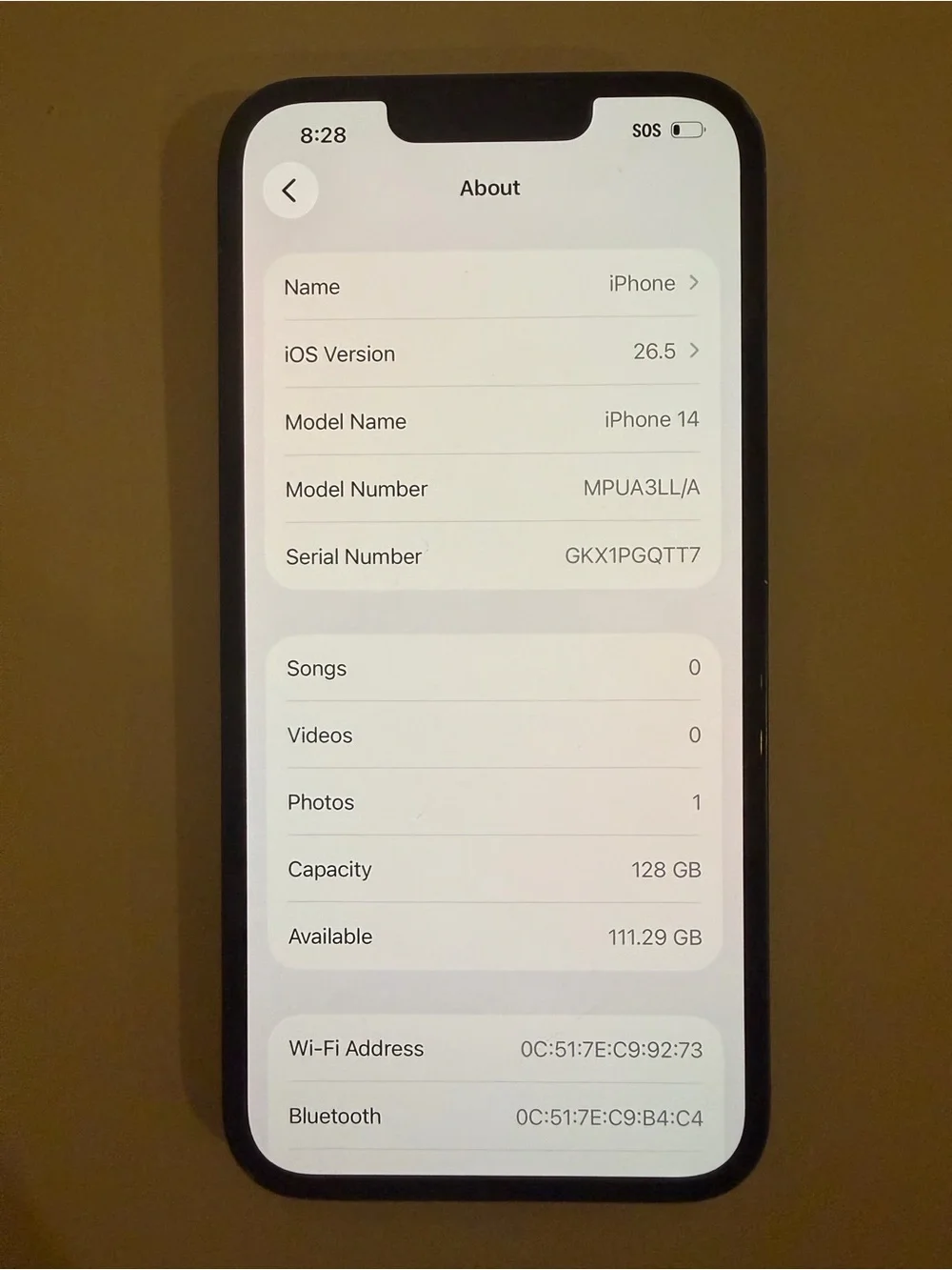 Apple iPhone 14 Unlocked - 128GB